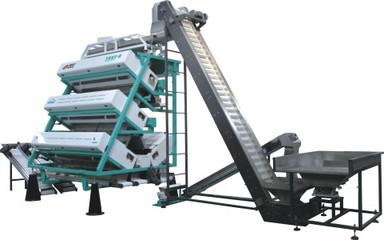 安美达6CSX-384茶叶色选机 中大型云互联色选机的技术革新与应用前景
